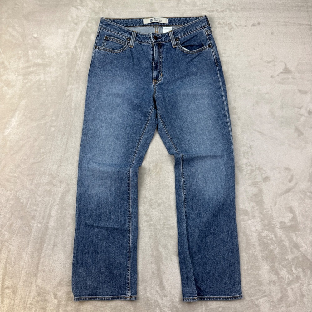 Gap Original Bootcut‎ Jeans Womens 6 Blue Ankle Mid Rise Stretch Denim Vintage